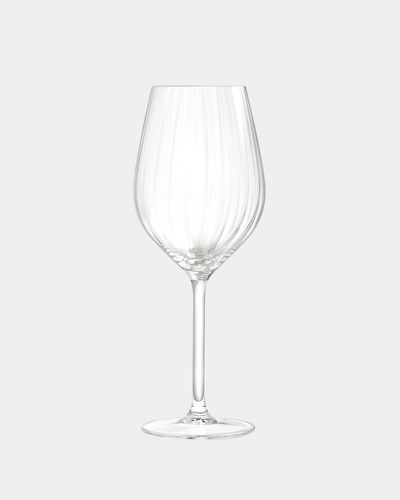 Plissé Wine Glass