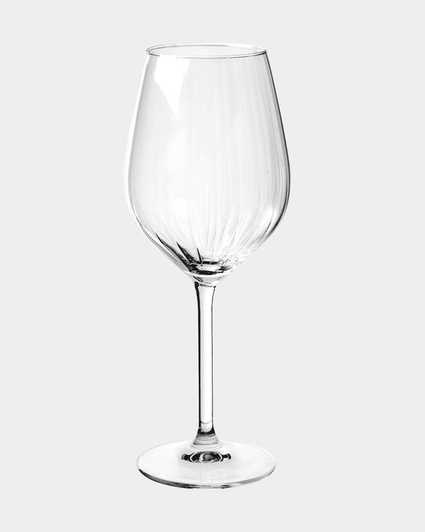 Plissé Wine Glass