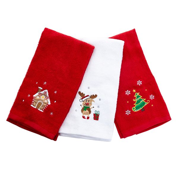Christmas Tea Towels - Pack Of 3