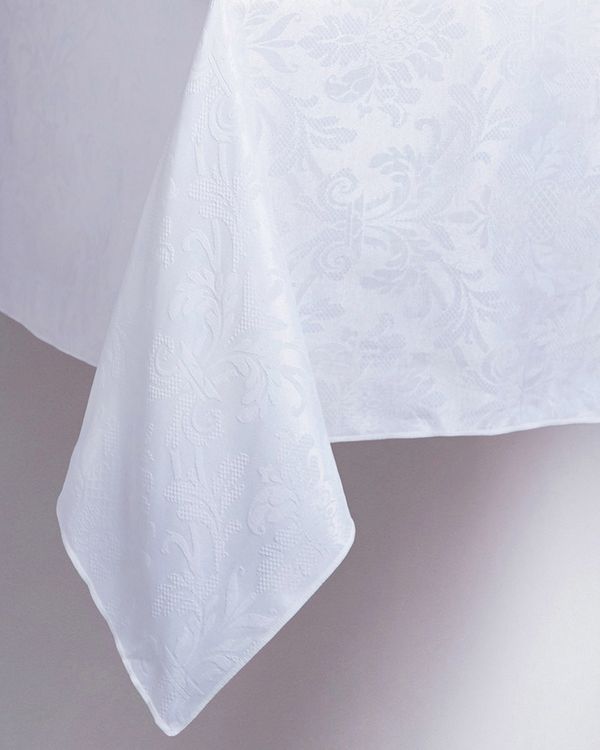 Damask Small Tablecloth
