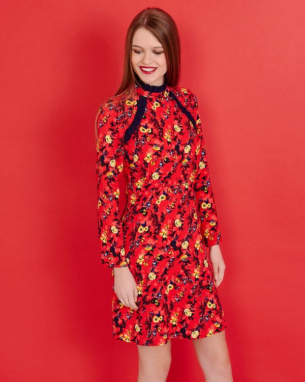 Savida Floral Print Dress