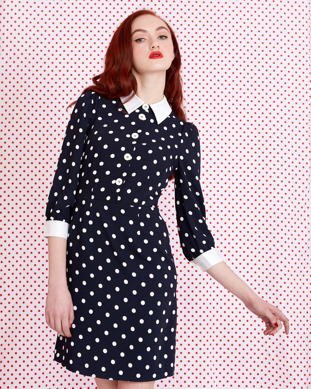 dunnes polka dot dress