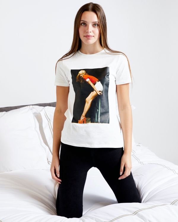 Savida Farrah Print T-Shirt