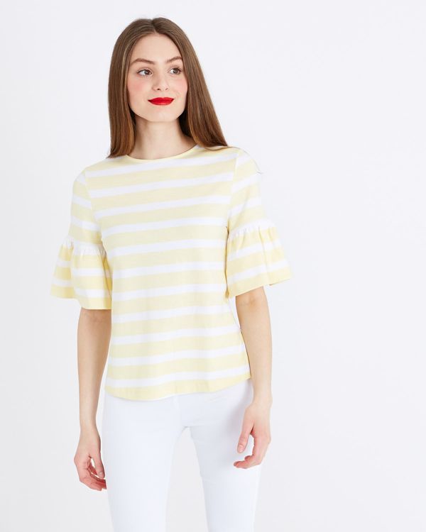 Savida Stripe Contrast T-Shirt
