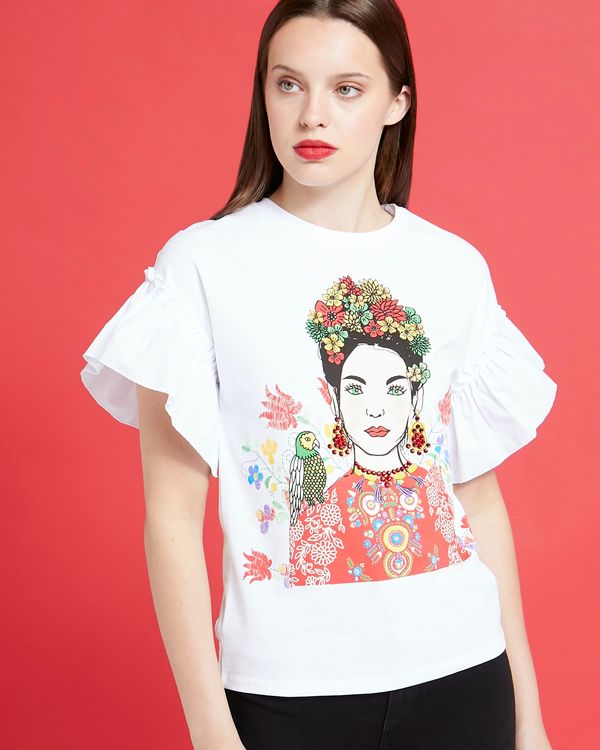 Savida Graphic Girl T-Shirt