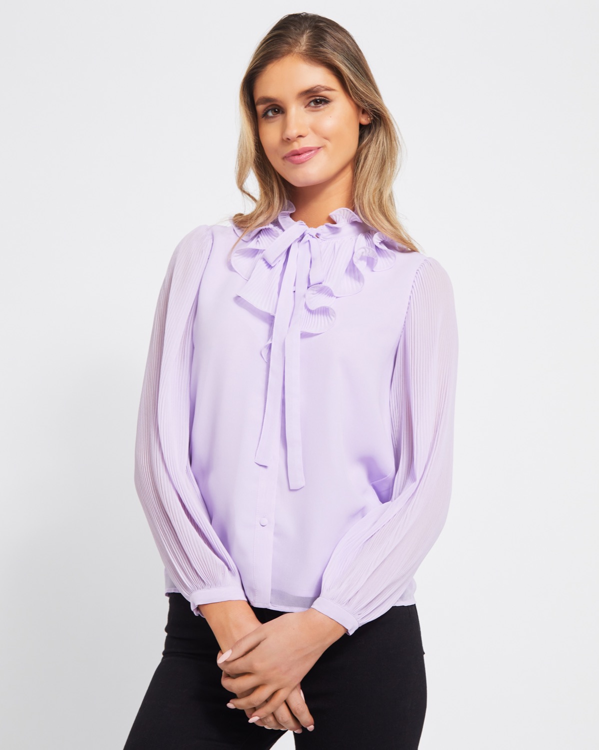 Alice Box Pleat Blouse