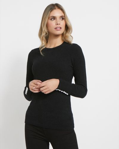 Savida Soft Touch Jumper With Buttons