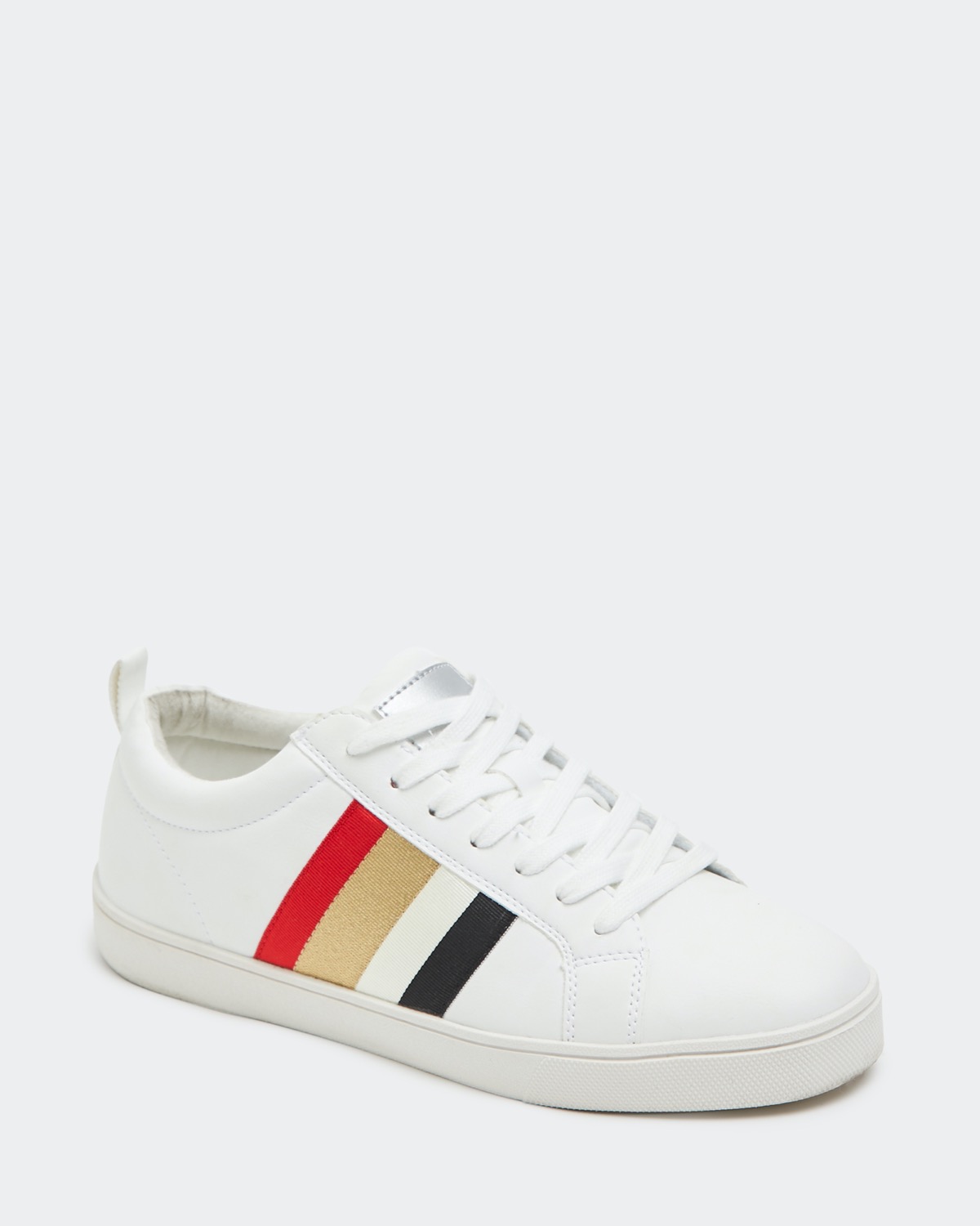 Dunnes Stores | Red Savida Stripe Side Trainers