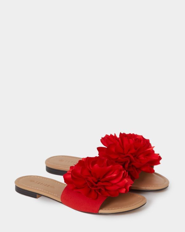 Savida Flower Slip On Sandals