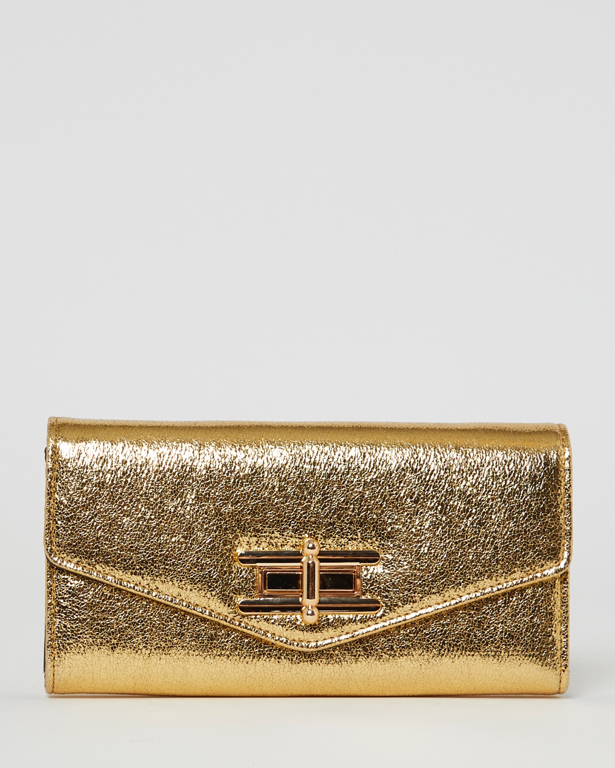 Dunnes Stores | Gold Savida Metallic Wallet