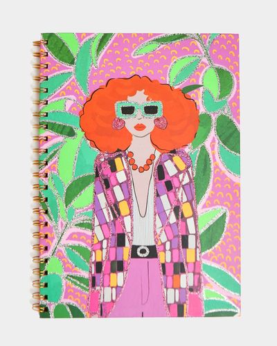 Savida A4 Glitter Print Notebook thumbnail