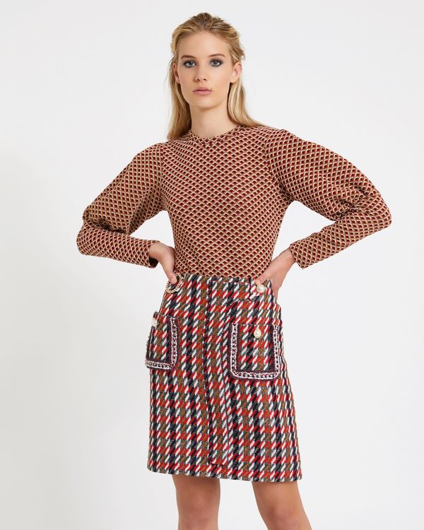 Savida Tweed Skirt