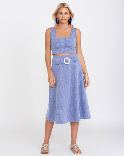 Savida A-Line Jacquard Co-Ord Skirt thumbnail
