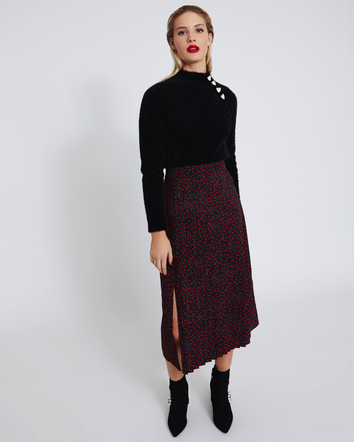 Dunnes Stores | Print Savida Pleat Front Skirt