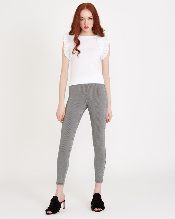 Savida Heidi Side-Zip Skinny Fit Jeans