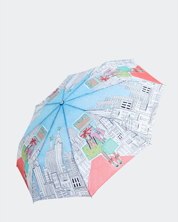 Savida Graphic Print Umbrella