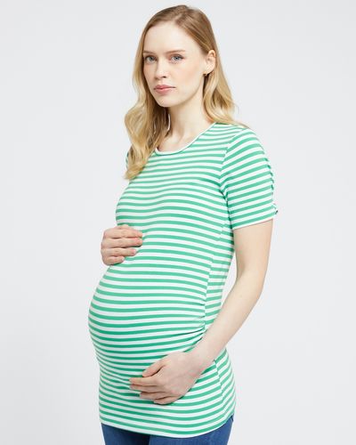 Savida Maternity Striped T-Shirt thumbnail