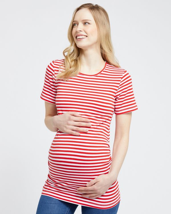 Savida Maternity Striped T-Shirt