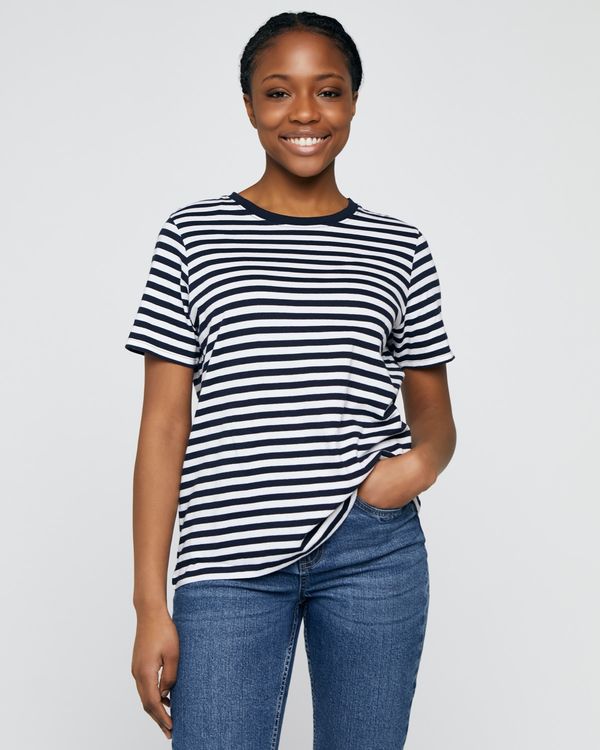 Stripe Boxy T-Shirt