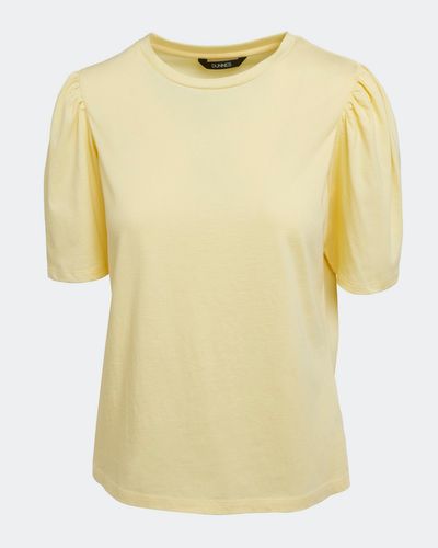 Puff Sleeve Cotton T-Shirt thumbnail