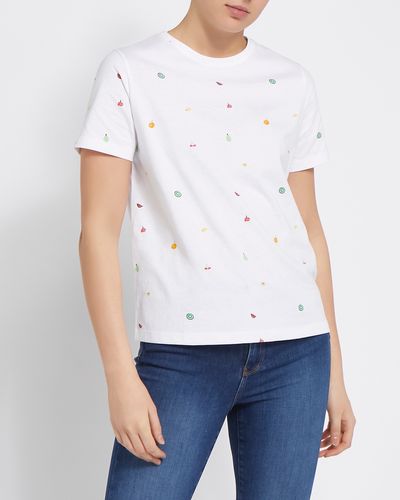 Print Cotton T-Shirt