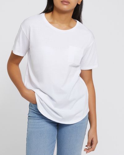 Relaxed Round Neck Pocket T-Shirt thumbnail