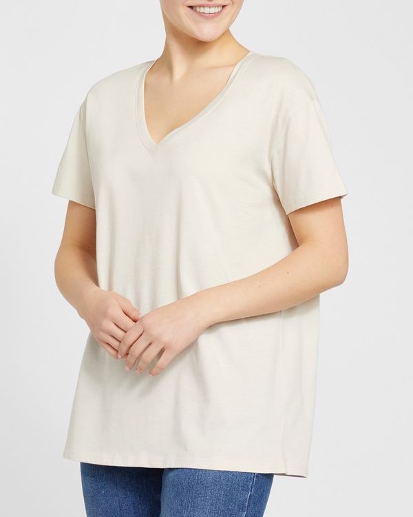 Relaxed Fit V-Neck T-Shirt