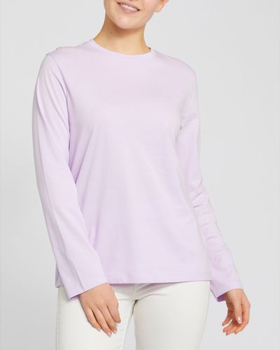 Pure Cotton Long-Sleeved Top thumbnail