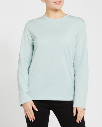 Pure Cotton Long-Sleeved Top