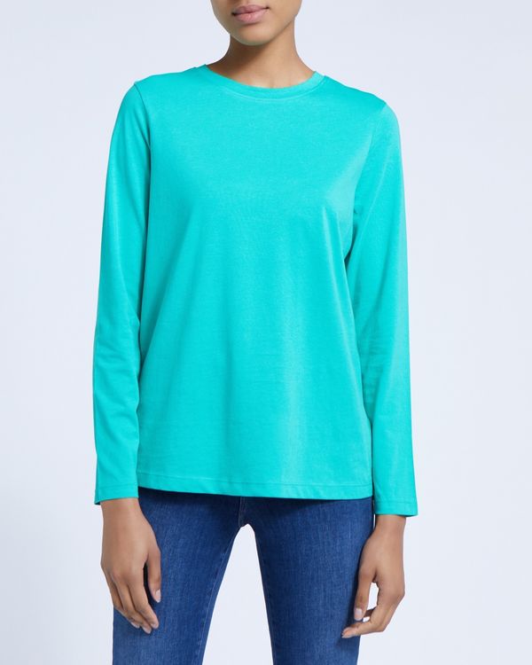 Pure Cotton Long-Sleeved Top