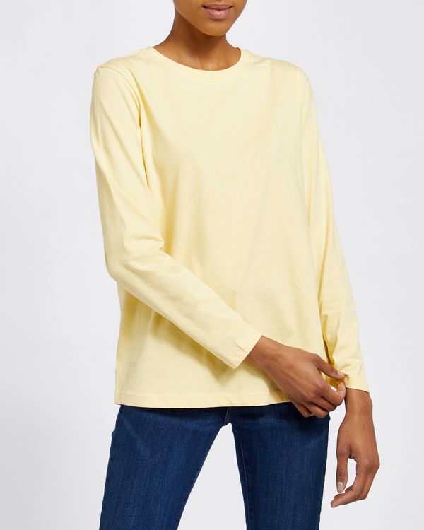 Long-Sleeved Cotton T-Shirt