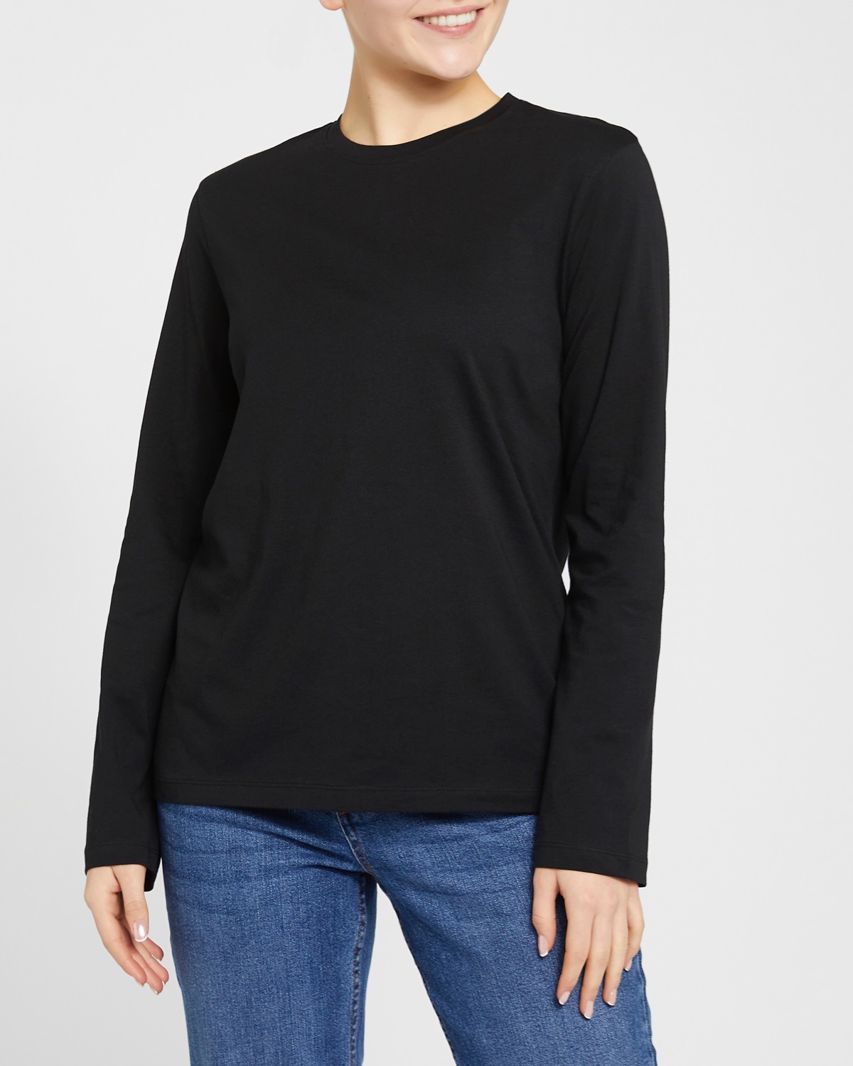 Dunnes Stores  Stripe Gallery Long-Sleeved Ribbed Top