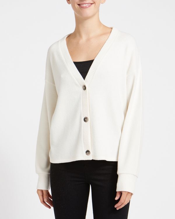 Dunnes Stores | Ivory Soft Touch Cardigan