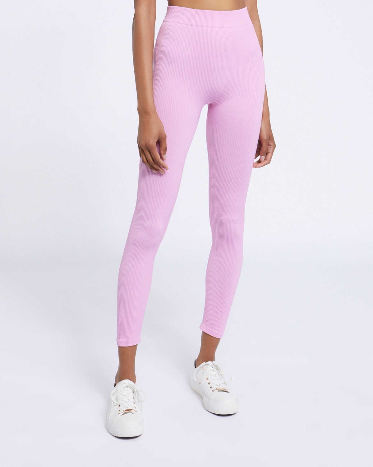Dunnes Stores | Pink Rib Leggings