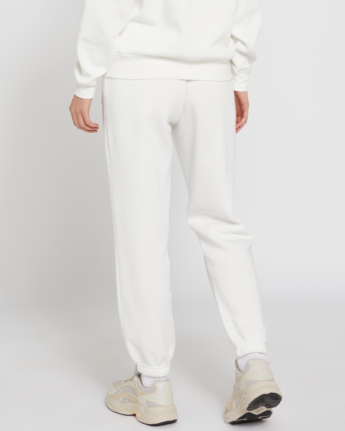 intermix-olive-silk-joggers-white-blazer-cropped-sweater-business-casual4 -  MEMORANDUM