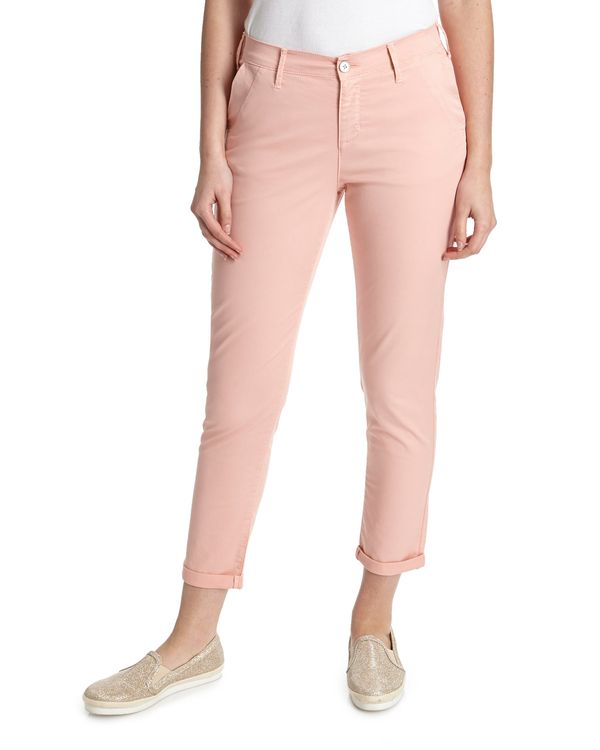 Mid Rise Straight Fit Chino Trousers