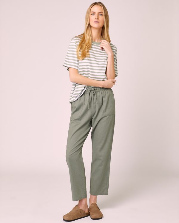 Summer Striped Dunnes Stores Tracksuit Bottoms Set With Tee