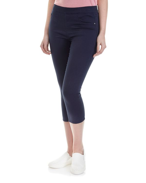 Pull On Cropped Jeggings