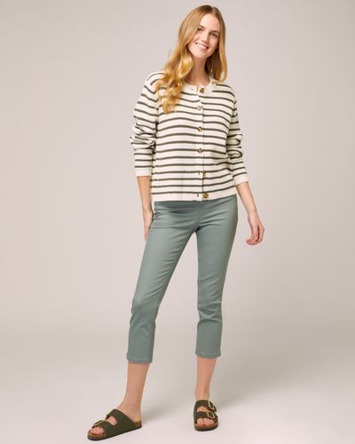 High Rise Skinny Crop Jeans thumbnail