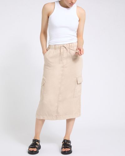 Soft Cargo Midi Skirt