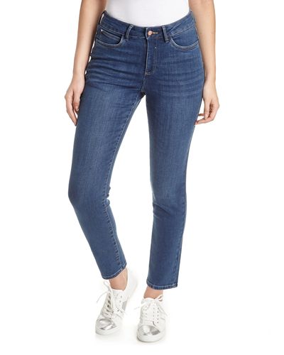 Kate Mid Rise Straight Fit Jeans  thumbnail