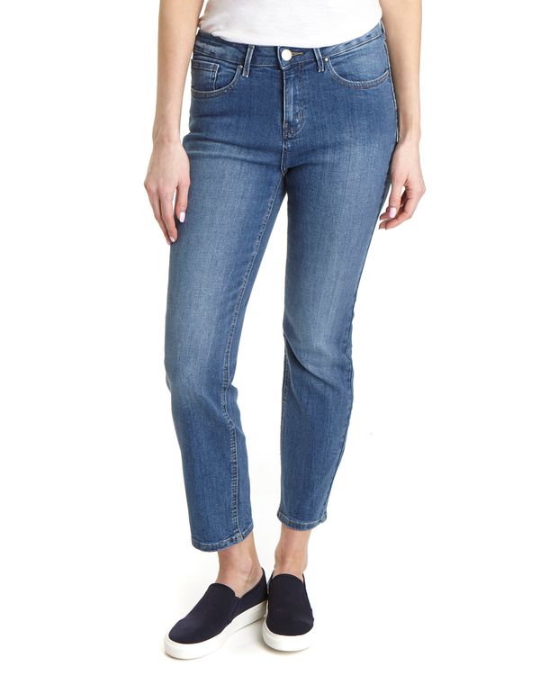 Kate Straight Fit Crop Jeans