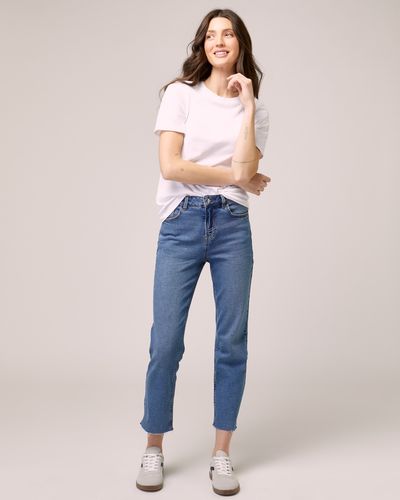 High Rise Vintage Straight Jeans thumbnail