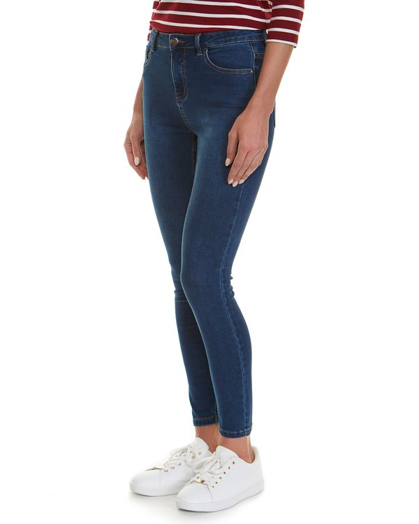 Jessie Mid Rise Skinny Fit Jeans