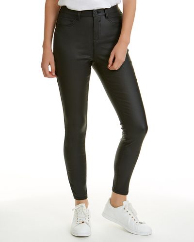 Mid Rise Coated Skinny Fit Jessie Jeans thumbnail