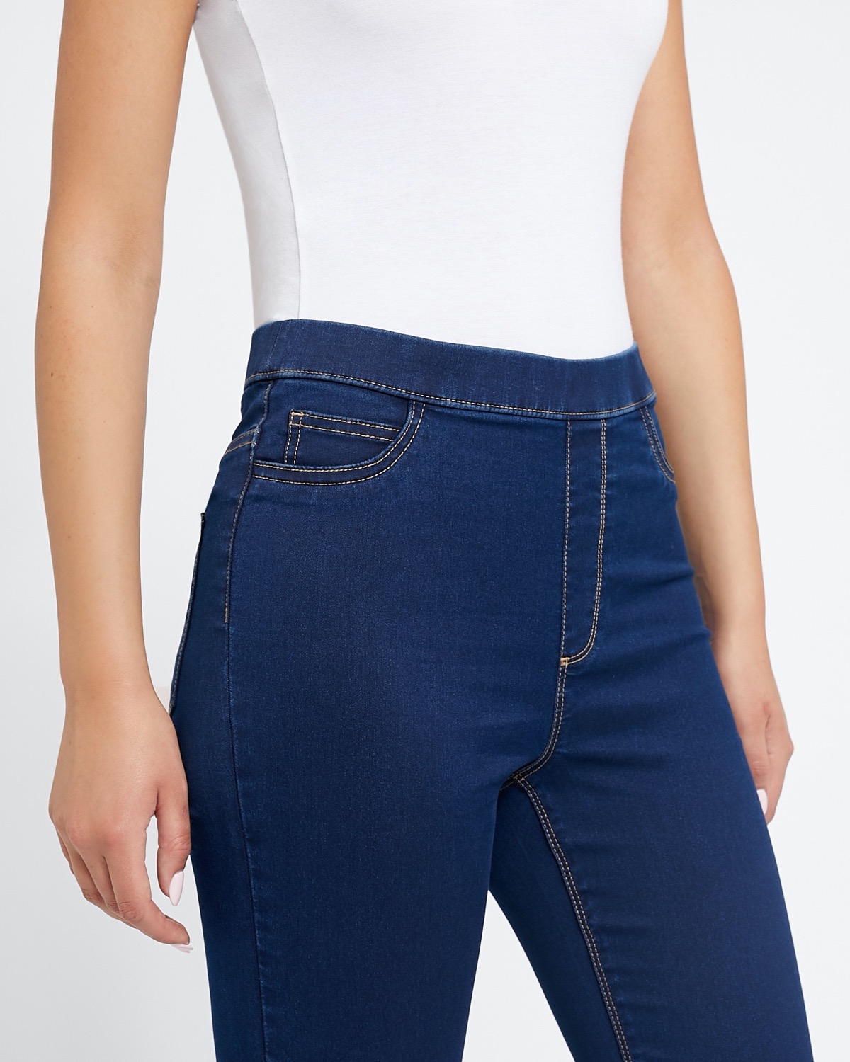 good american flare jeans