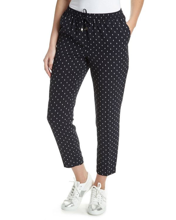Dunnes Stores | Navy Printed Jogger