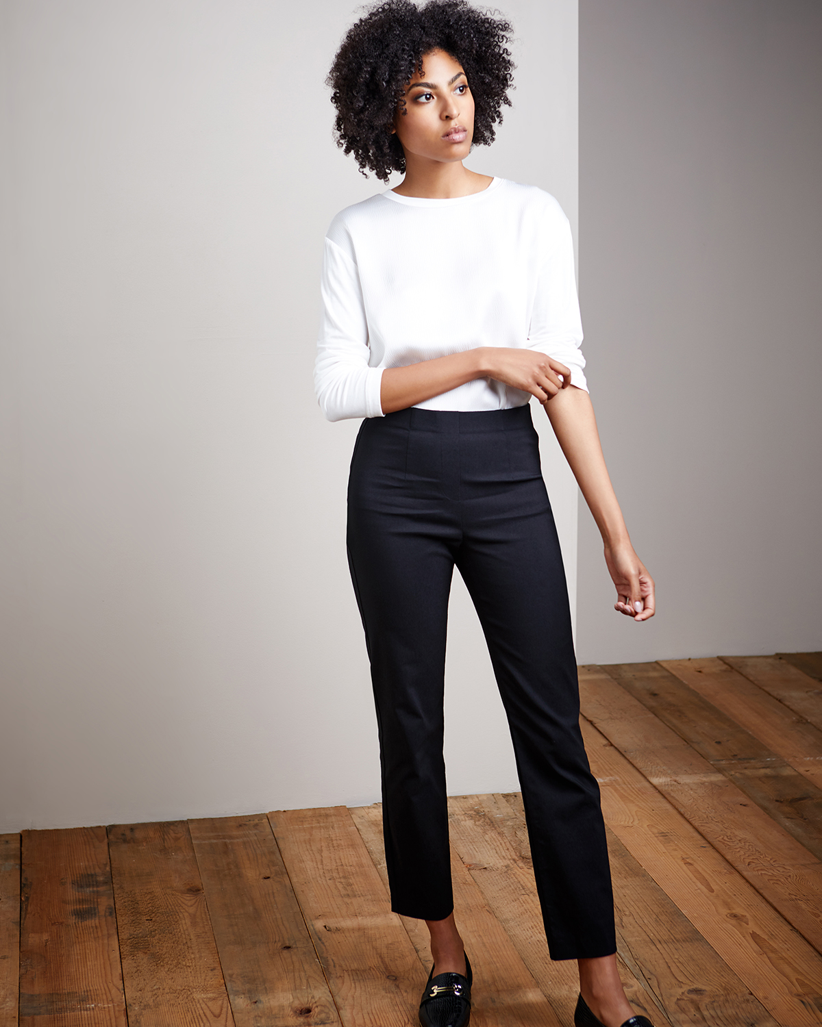 Cairo Wide-Leg Stretch-Recycled Polyester Trousers | Endource
