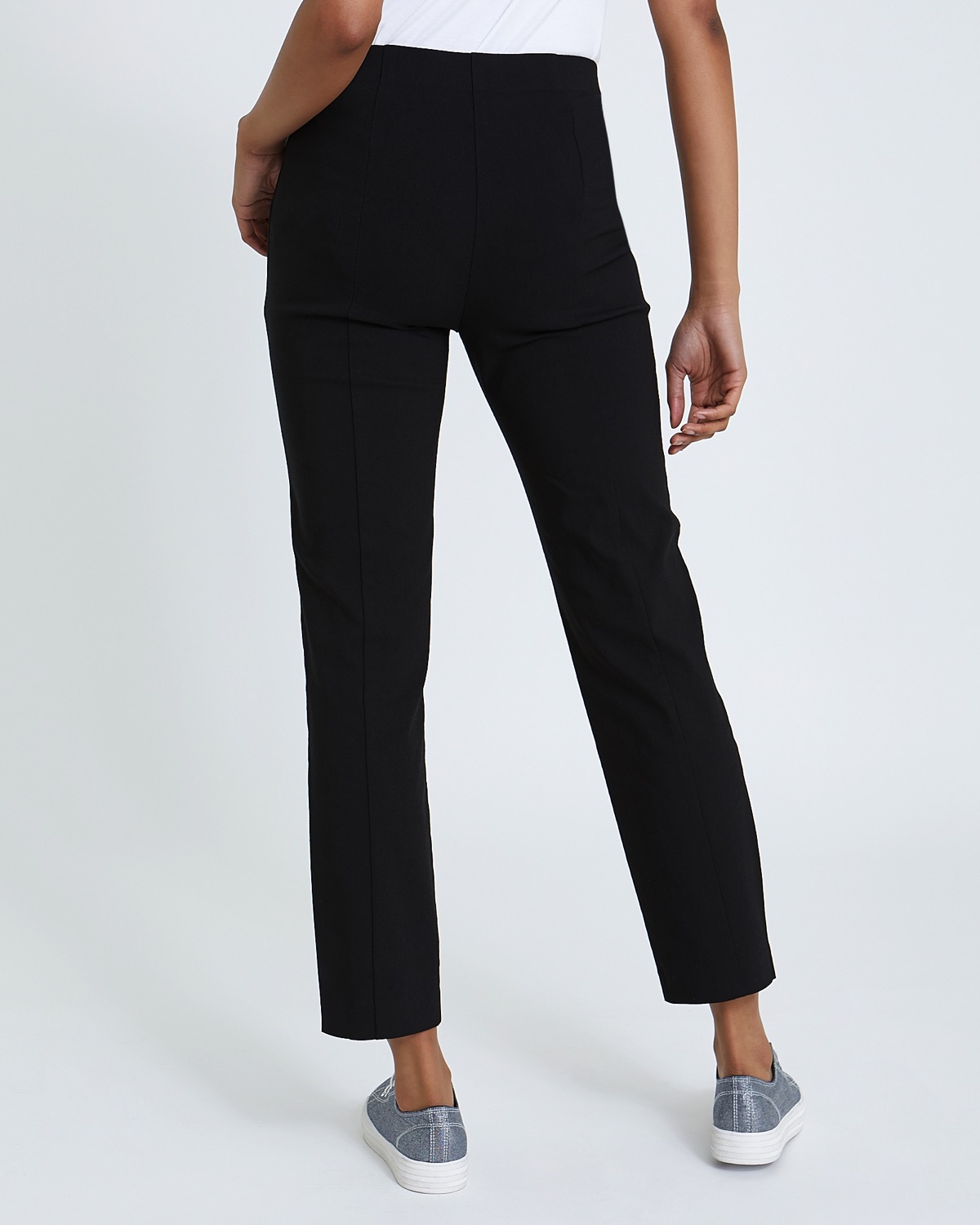Cotton Stretch Trousers - Trousers - Damart.co.uk