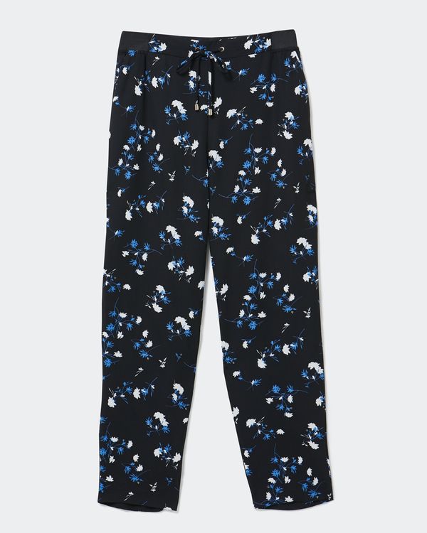 Printed Drawcord Tailored Joggers